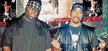 Film still for Biggie and Tupac