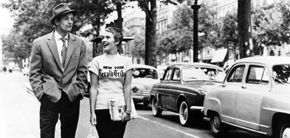 Film still for DVD review: Breathless