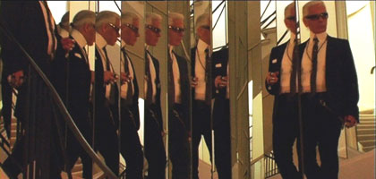 Film still for Lagerfeld Confidential