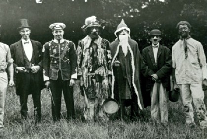 Mummers with Father Christmas